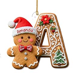 Adorable Gingerbread Alphabets
