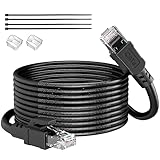 🚀【Direktbegrabenes Kabel】: Outdoor Lan kabel eignet sich ideal für die Installation im Freien und direkt in der Erde. Das netzwerkkabel ist durch eine LLDPE-Mantel geschützt, der dem Outdoor netzwerkkabel eine ausgezeichnete Beständigkeit gegen UV, Wasser und Korrosion verleiht, so dass es extremen Kälte-, Feuchtigkeits- und Hitzebedingungen sowie rauen Wetterbedingungen standhalten kann und dennoch effizient arbeitet.
