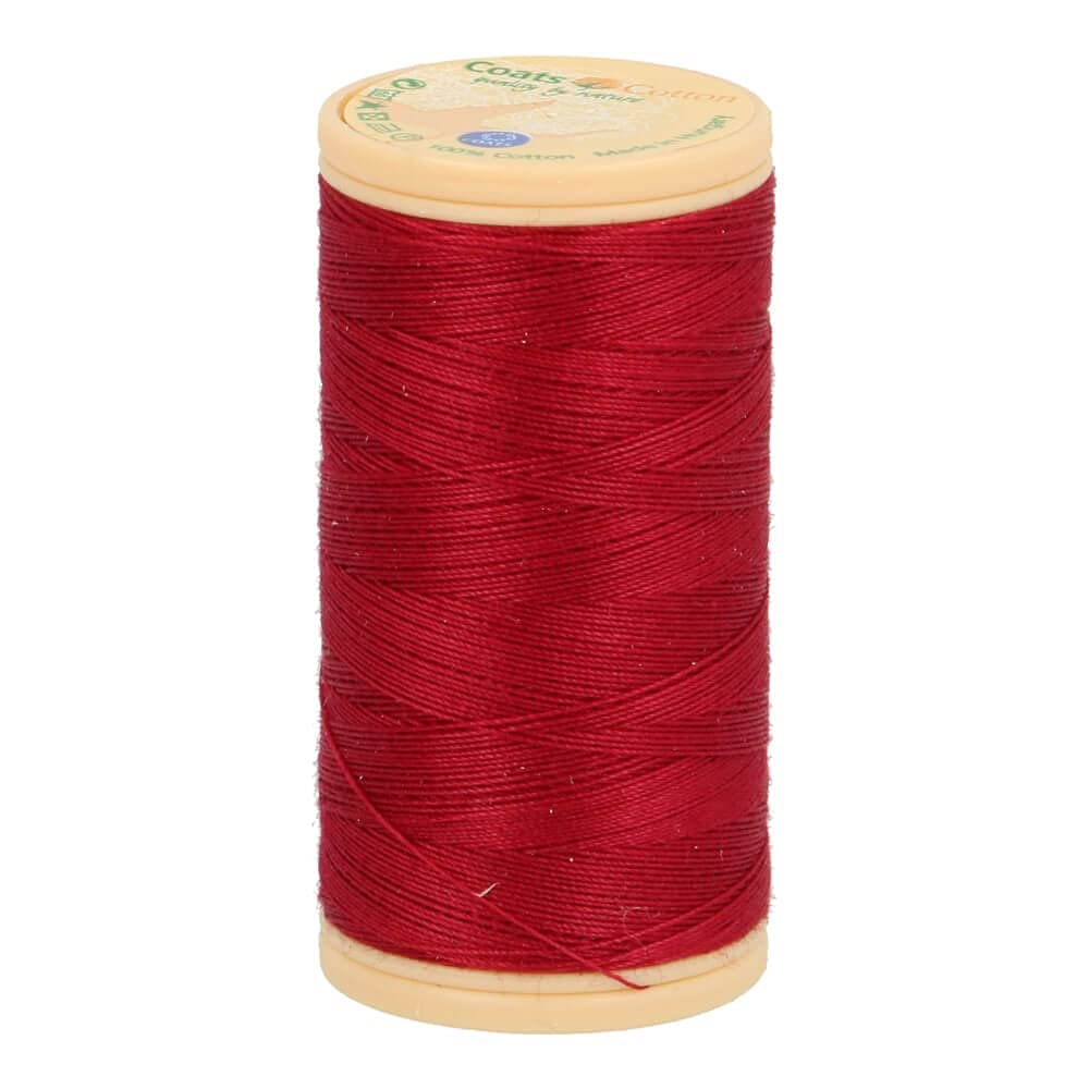 Coats 4661050-7715 Cotton Sewing Thread 7715 Red 100m