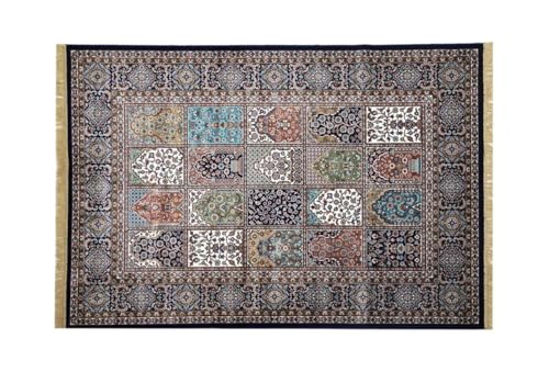 Image of Luxury Silk Carpet 2 x 6 FEET for Living Room or Bedroom, Made with Premium Silk, Perfect for Elegant Interiors Comfort and Timeless Design