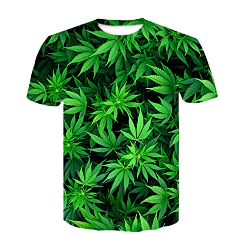 T-shirt d'été homme col rond Impression 3D EN8 taille M modèle Bs-sr