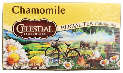 Celestial Seasonings Herbal Tea, Chamomile, 20 Count