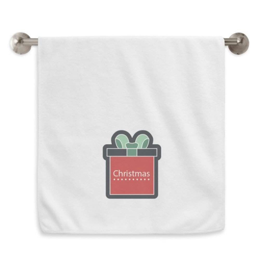 Serviettes de Noël en coton blanc absorbant 13x29 pouces au design dessin animé