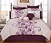 Pointehaven Grapevine 12-Piece 100-Percent Cotton Luxury California King Bedding Ensemble
