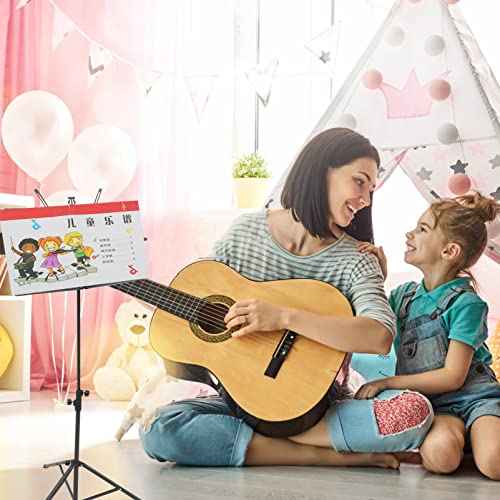 Holibanna Bladmuziekstandaard draagbare muziekstandaard desktop boekenstandaard statief muziekstandaard met draagtas - Image 4