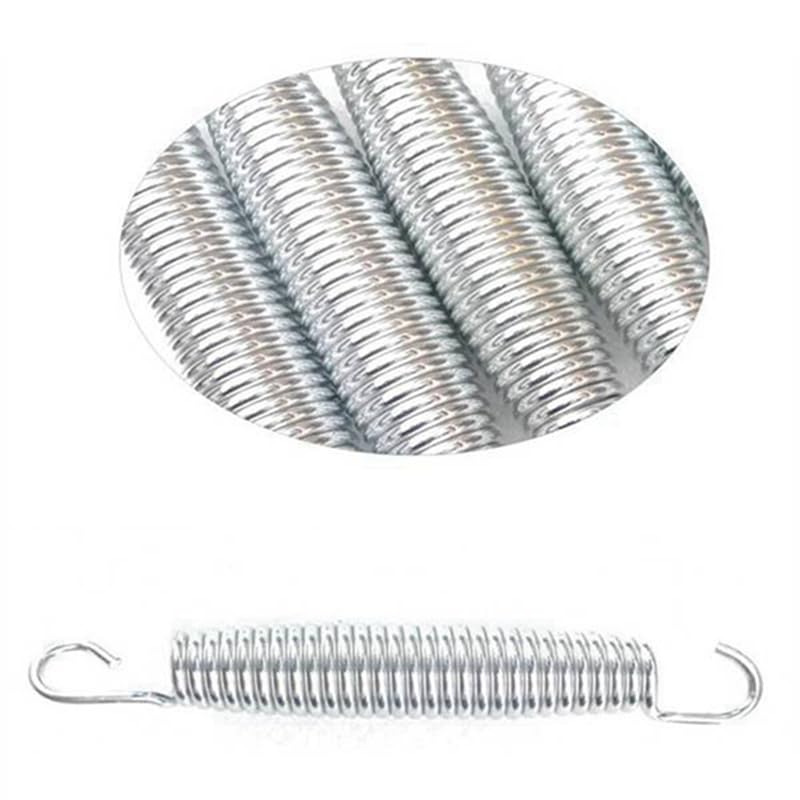 Trampolin-Ersatzfeder-Set, 16,5 cm, langlebig, silberfarben, für verbesserte Sprungkraft und Sicherheit, ideal für alle Trampolin-Modelle, 12 Stück
