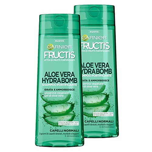 Fructis Garnier Shampoo Aloe Vera Hydra Bomb 4er Pack 250ml