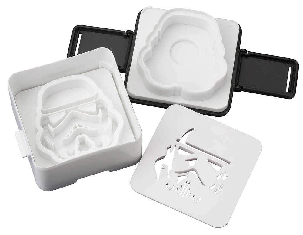 Tampon pour toast Stormtrooper Star Wars en cuisine