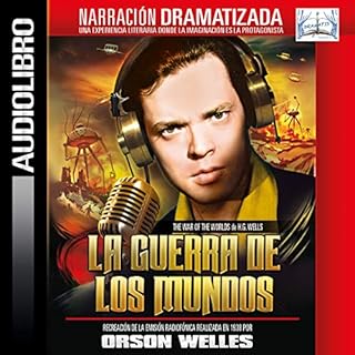 La Guerra De Los Mundos [War of the Worlds] Audiolibro Por Orson Welles arte de portada