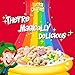 Lucky Charms Gluten Free Cereal with Marshmallows, Limited Edition Jumbo Rainbows, Kids Breakfast Cereal, Made with Whole Grain, Large Size, 14.9 oz