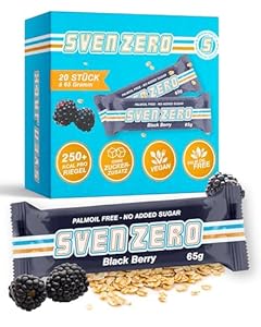 Sven Jack Zero Black Berry Haferriegel 20er