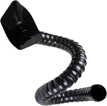 Articulated Fume Hose, Air Extractor Flexible Duct Collector Arm with Hood, Laser Cutting Dust Collection Soldering Smoke AbsorberDia-2in/50MM,L31.5"/0.8M/2.6FT