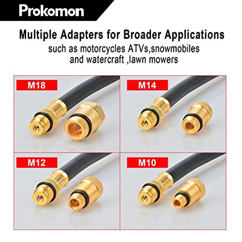 Compression Tester Automotive, Digital Compression Gauge 200 Psi For Petrol Engine Cylinder Compression Tester Kit With Adapter & Hose #TOP4