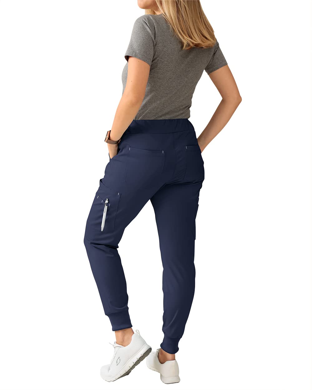 CLINIC DRESS Hose I kaere I Damen-Schlupfhose Pflegehose Arbeitskleidung I Bündchen Stretch Kurzgröße I Industriewäsche geeignet | bis 75 Grad waschbar |