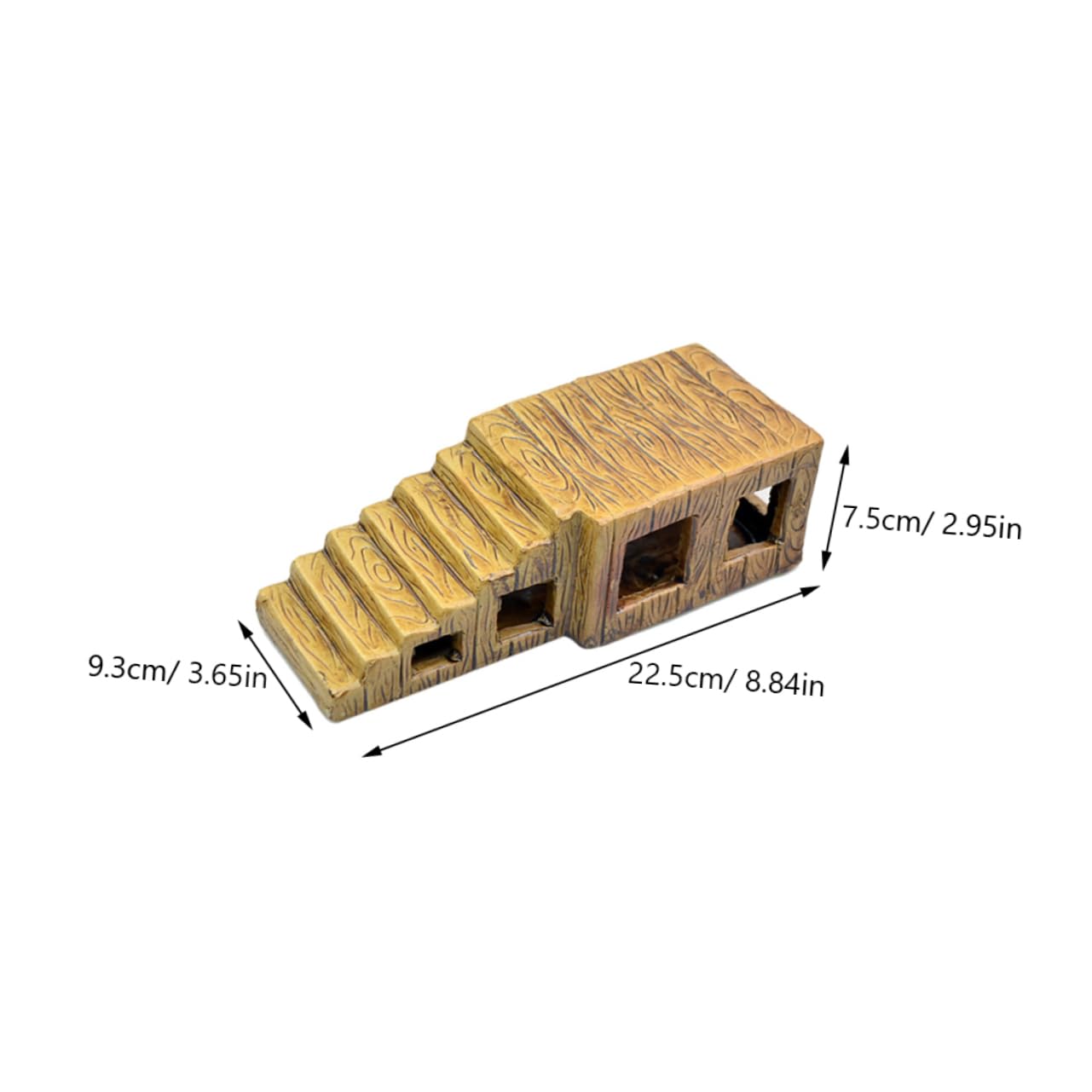 VANZACK Piattaforma da Arrampicata per Tartaruga Acquatica in Ceramica