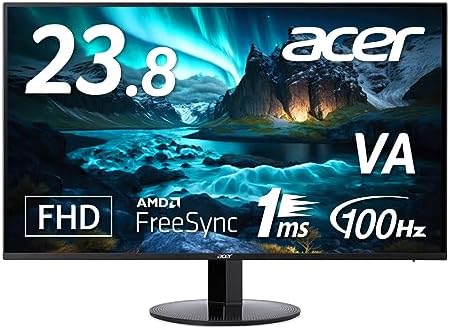 日本エイサー acerモニター23.8インチ KA242Y Abmix pcモニター⁄24型⁄acer