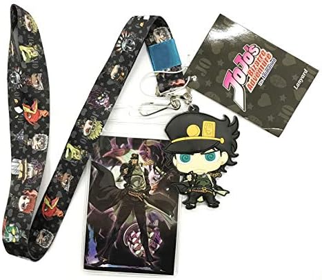 JoJo's Bizarre Adventure Lanyard SD Characters & SD Jotaro New ge37763