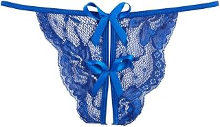 Mandy Mystery - Tanga (talla S/M, 1 unidad), color azul