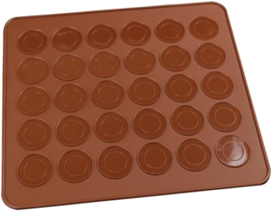 Ciieeo Food Grade Silicone Baking Mold Macaron Pastry Mat Dishwasher Safe Reusable