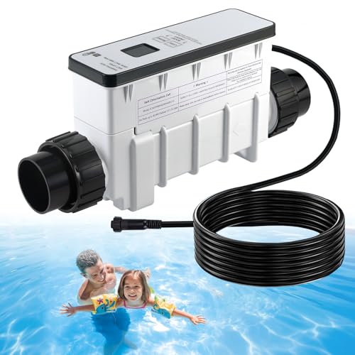 Upgraded Salt Cell Chlorine Generator Suitable for Pentair IntelliChlor EC-520555 520555,Replaces IC40 Swimming Pool Salt Cell,up to 40,000-Gallon