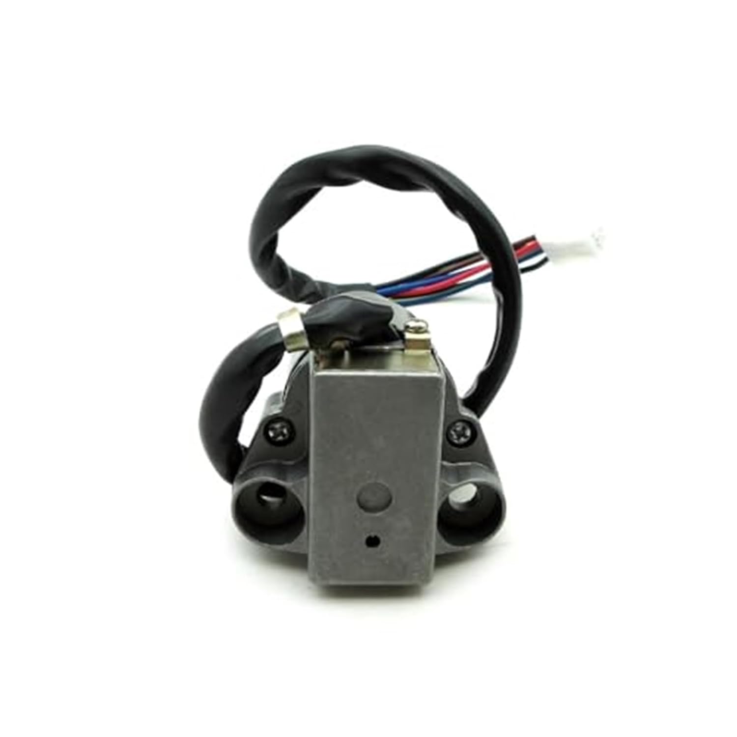 Ignition Barrel for Klr 650 1987-2007 for Klr650 Motorcycle Switch Lock with Key Set Electric Door Locks 6 Wires Car Door Lock Actuator Unit(Black 1X Ignition Switch)