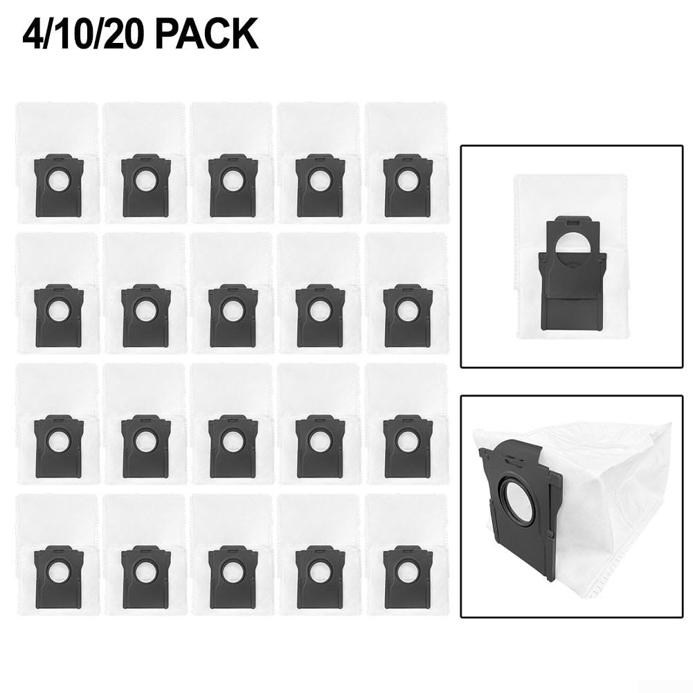 Bolsas de polvo de repuesto para Conga para X50 X70 X100 para JONR X1 MAX, 3.5L Auto-Vaciado, Filtro Meltblown (PAQUETE DE 10) — view 5