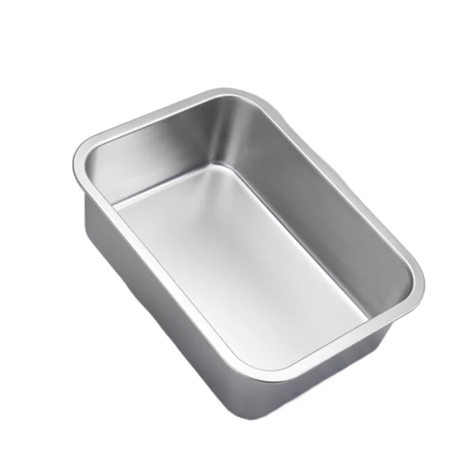 Quadrate 304 Edelstahl kreisförmiges Loch Rechteck Gemüse Obst Waschen Küchenutensilien Sieb Küchenspüle Waschkorb(36x27 lid)