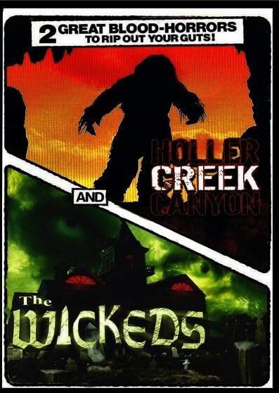 Holler Creek Canyon / The Wickeds DVD para amantes del suspense sin cortes