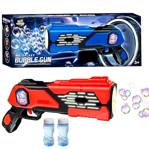 Brinquedo Infantil Pistola Solta Bolhas de Sabão Elétrico Lançador de Bolhas