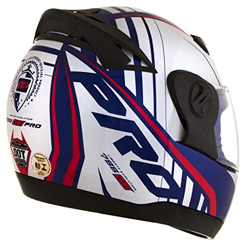 Pro Tork Capacete Evolution G6 Pro Color 60 Branco/Azul