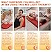 Red Light Therapy Mat for Body, 660nm & 850nm Red Light with 360 LEDs, 3 Modes & 5 Brightness Levels, Flexible Full Body Light Mat for Home, Office & Post-Workout Relaxation