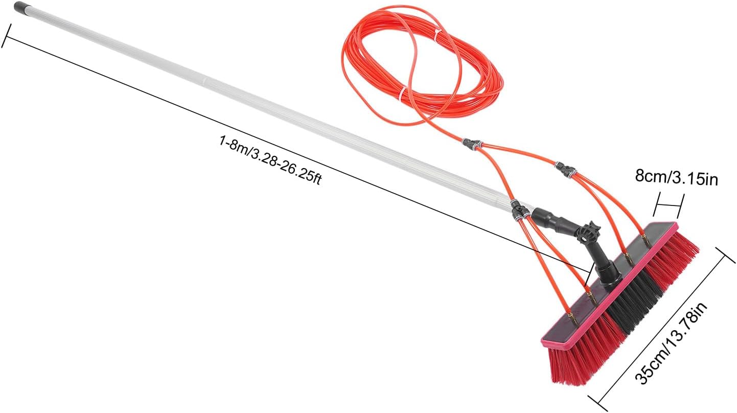 26ft Window Cleaner,Window Cleaning Tool Window Washer for Window Glass, Solar Panel,Outdoor and Indoor Glass Surfaces.