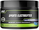 Polvere di elettroliti per lo sport 180g - 60 dosi - Vegan e senza zucchero - Aumenta l'idratazione e il metabolismo - Mix di bevande elettrolitiche al gusto di ribes nero - da MZ