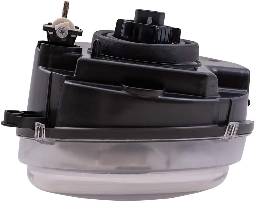 Brock Replacement Set Driver and Passenger Halogen Headlight Compatible with 2005-2007 Liberty 55157141AA 55157140AA