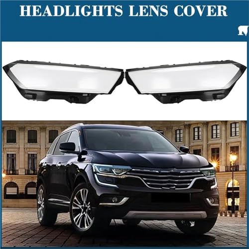 Couvercle de phare pour Koleos 2017-2019 coque de remplacement transparente - 3