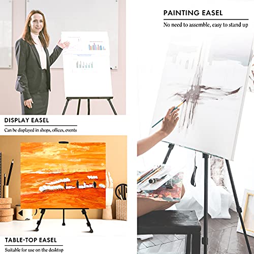 Artify 73 Inches Double Tier Easel Stand, Adjustable Height From 22-73”, 3 In 1, For Painting And Display, For Adult, Child With A Carrying Bag #TOP6
