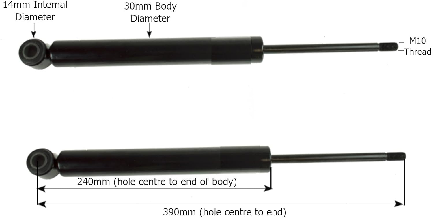 Trailer Hitch Coupling Overrun Damper Bradley HU12 2250kg to 3500KG
