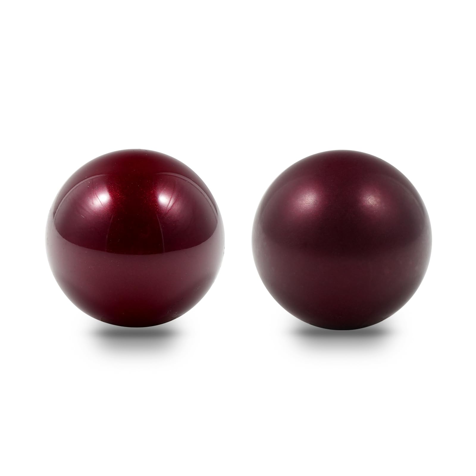 Perixx PERIPRO-303X2E 1.34 Inches Trackball 2 pcs Pack - Replacement Ball for M570, M575, PERIMICE-517/520/717/720, and Other 1.34inches Trackball Mouse - Glossy Red and Matte Red…