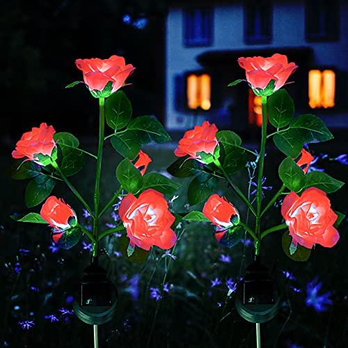 XVZ Solar Lights Outdoor Garden