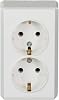 VIKO Vera White Dual Ground Socket