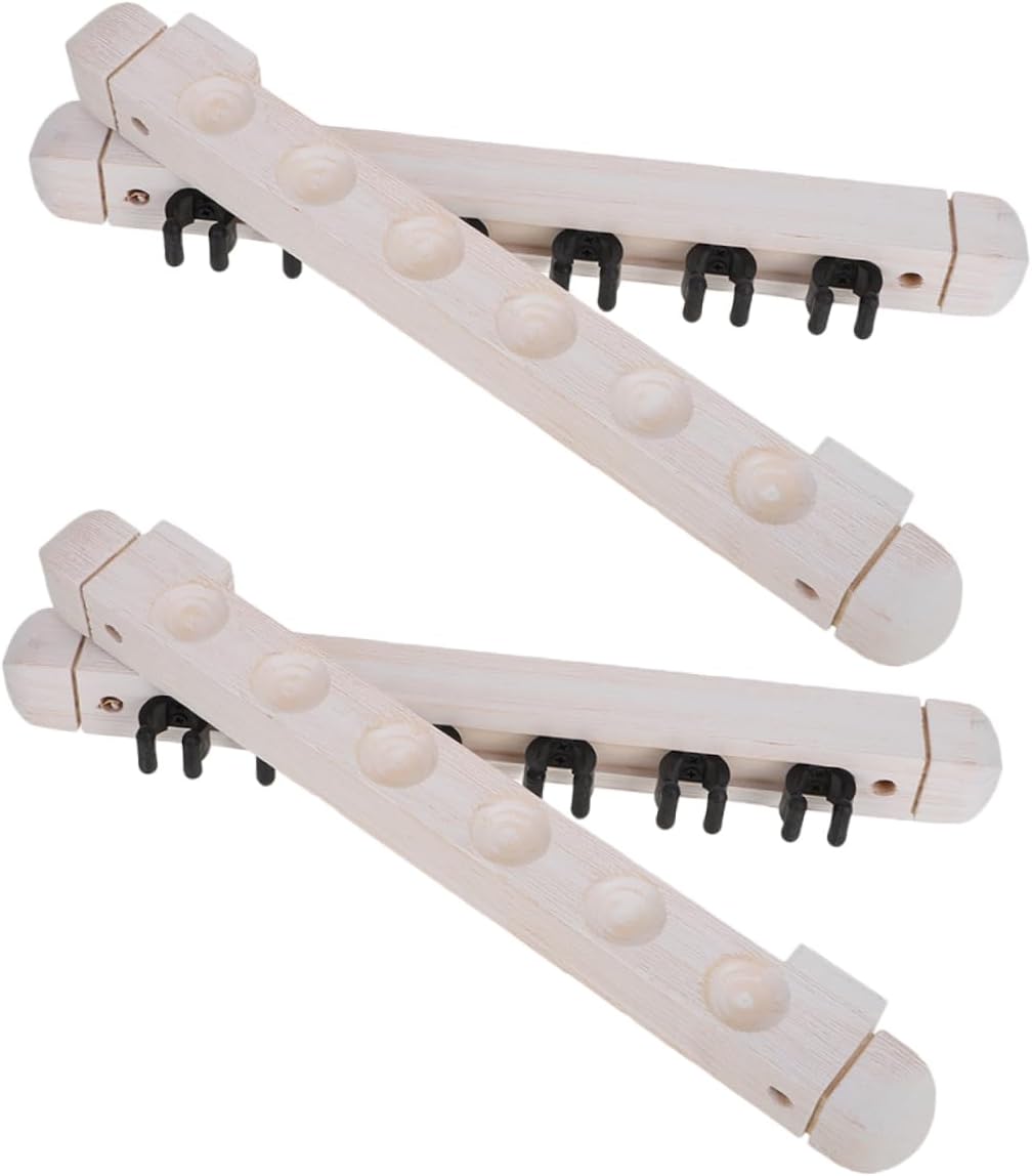6 Hole Billiard -mounted Storage Rack Pool Stick Holder Billiards Supplies Pool Table Accessory