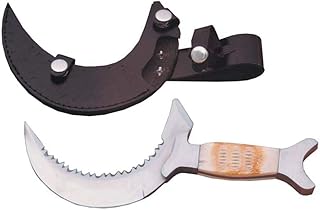 Szco Supplies 10" Bone Handle Moon Crescent Fantasy Knife With Sheath, white (203214) - SZCO Supplies
