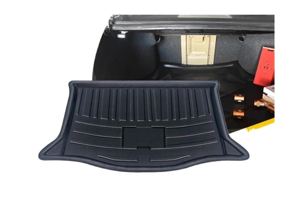 Gepäckmatte Kofferraummatte Auto Kofferraum Matte Für FIT Ge8 Hatch Für Jazz MK 2009 2010 2011 2012 2013 Zubehör Boden Fach Liner Fracht Boot Teppich Schlamm