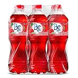 Be Light, Agua Embotellada, Sabor Jamaica, 1 Litro. Paquete De 6