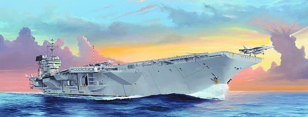 Trumpeter #5619 USS Kitty Hawk CV-63 Plastic Model Kit, 1/350 Scale