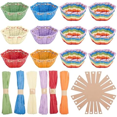 FREEBLOSS 12 Set Basket Weaving Kit Cover