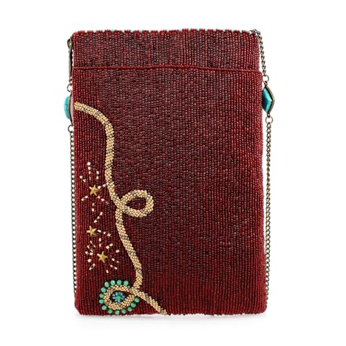 Mary Frances Saddle Up Mini Crossbody Handbag, Red3