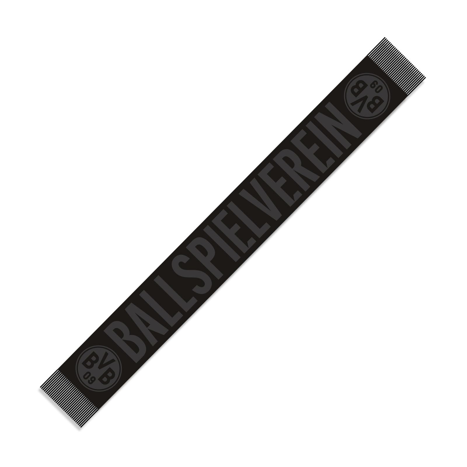 Dortmund Borussia BVB Scarf Black