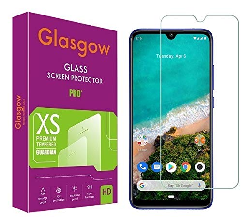 Glasgow 9H+ High Definition [HD] Tempered Glass for Mi A3 Screen Protection Premium Product [Curved Edges] [Gorilla] (B0824RJ1XD) Amazon Price History, Amazon Price Tracker