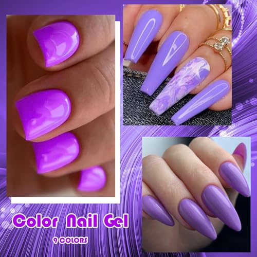 Set de Esmaltes de Gel 12 piezas MEET ACROSS miniatura 2